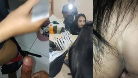 Big Ass Girlfriend Hard Fucking in OYO Without Removing Jeans