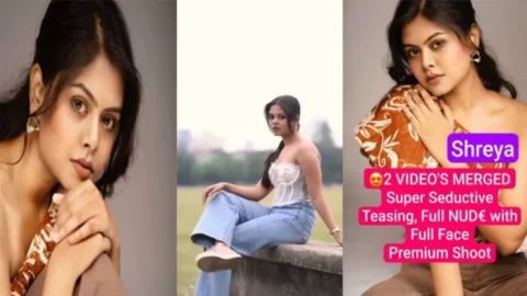 Shreya Famous Fashion Influencer Super Seductive Teasing Full Nude