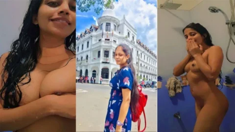 Sri Lankan Young Girlfriend Giving Blowjob Getting Hard Fucked Video