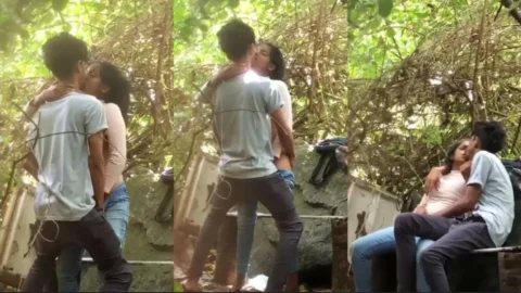 Desi Lovers In Park