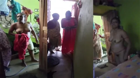 Boudi Got Naked While Arguing With Family Member