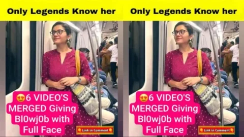 Beautiful Metro Girl Trending Viral Boobs Out Giving Blowjob