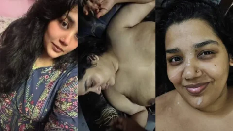Chubby Desi Aunty Rides Hard Cock Until Her Boobs Are Covered in Cum Video MMS