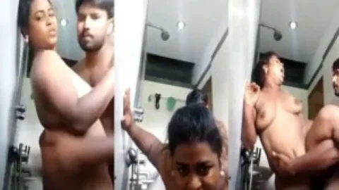 Indian couple hardcore sex in bathroom Desi Porn MMS